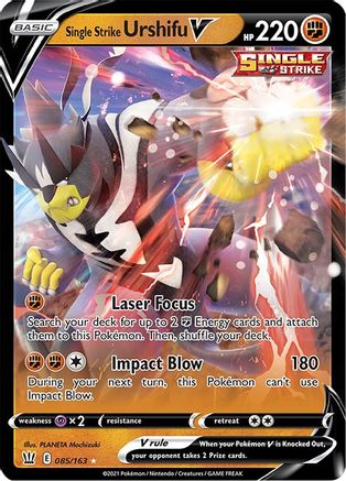Single Strike Urshifu V (BST-085) (Holofoil)
