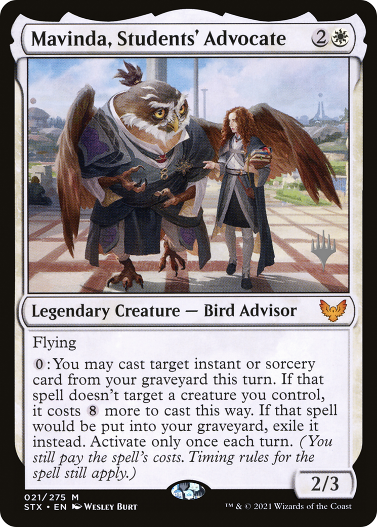 Mavinda, Students' Advocate (PPSTX-21P) (Foil)