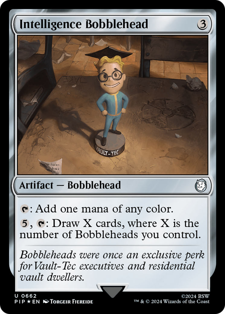 Intelligence Bobblehead (PIP-662) (Surge Foil)