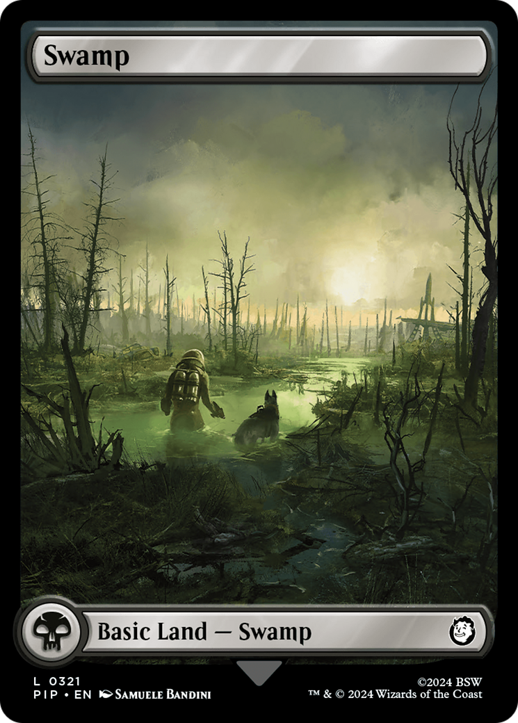 Swamp (PIP-321) (Full Art) (Foil)