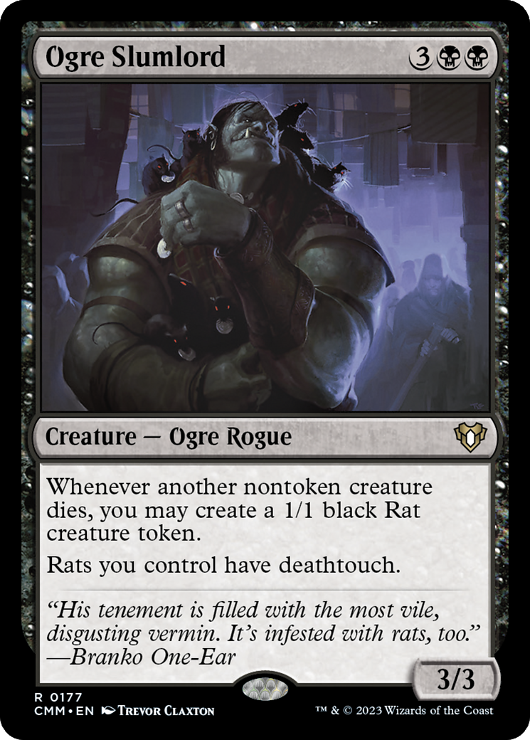 Ogre Slumlord (CMM-177) (Foil)