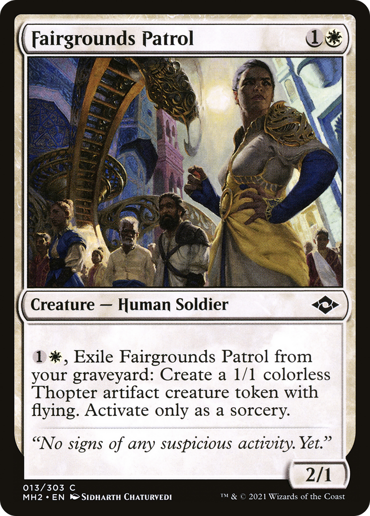 Fairgrounds Patrol (MH2-013) (Foil)