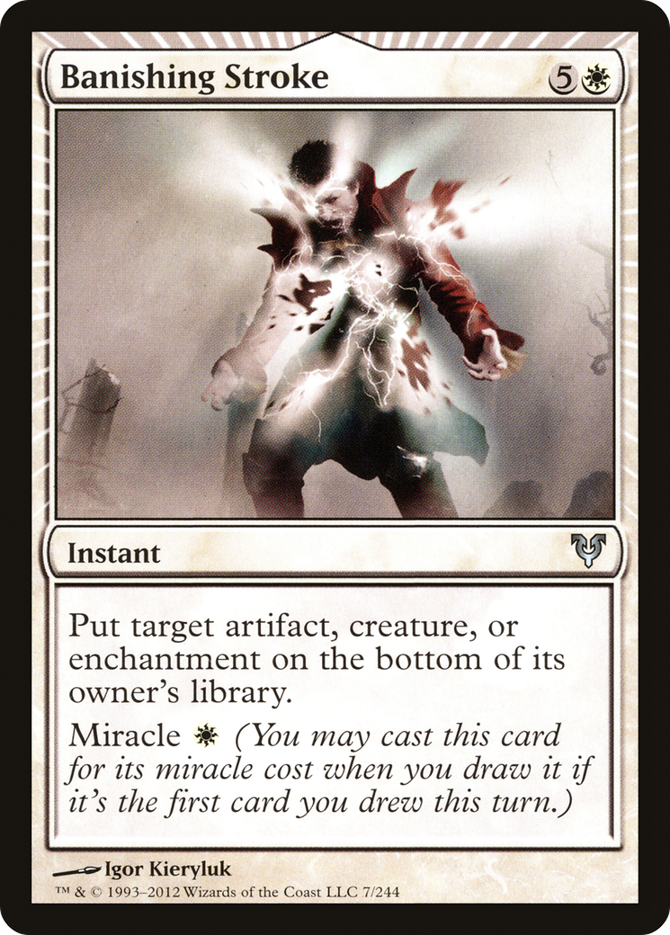 Banishing Stroke (AVR-007) (Foil)
