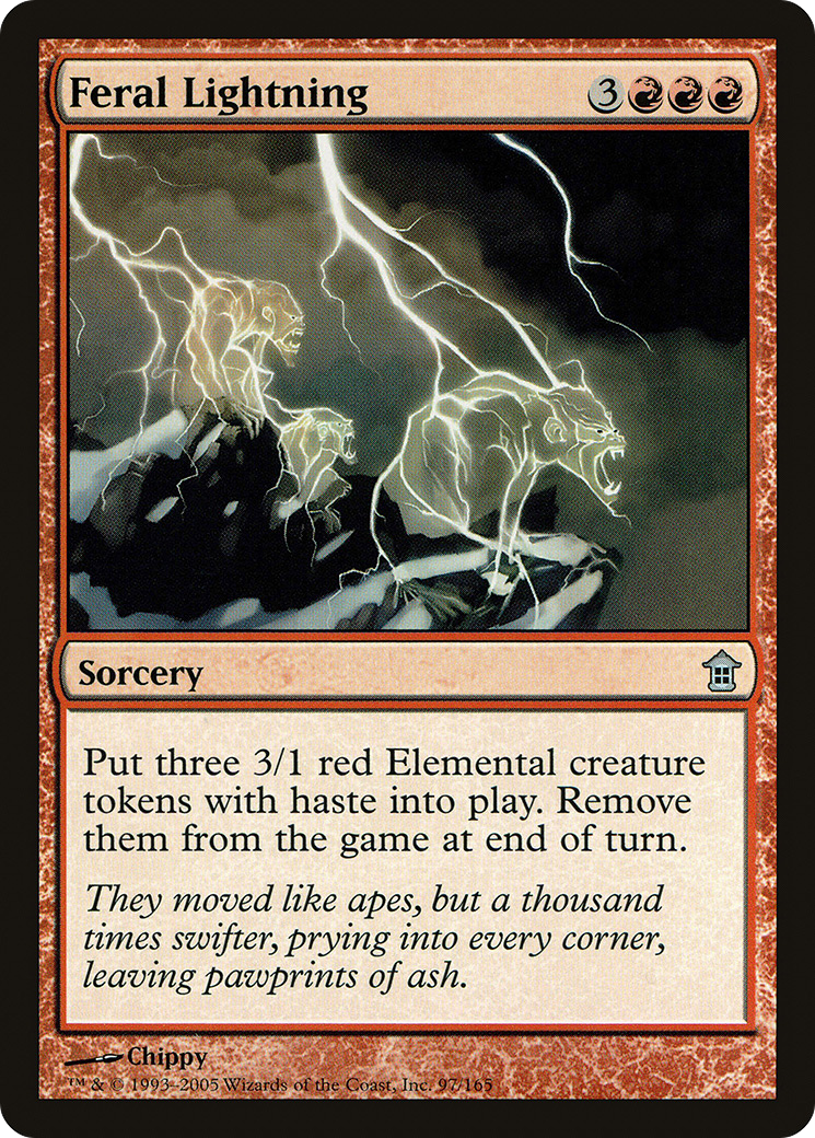 Feral Lightning (SOK-097) (Foil)