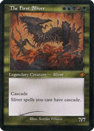 The First Sliver (Retro Frame) (H1R-026) (Etched Foil)