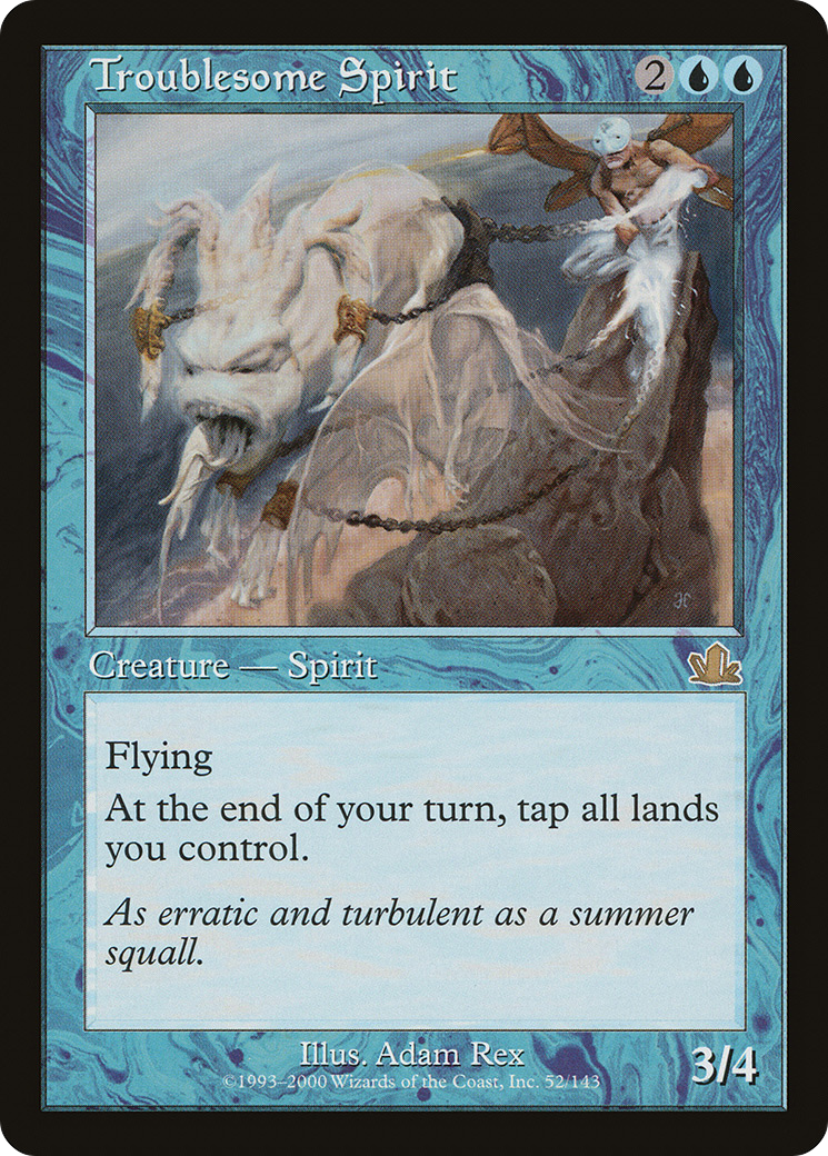 Troublesome Spirit (PCY-052) (Foil)
