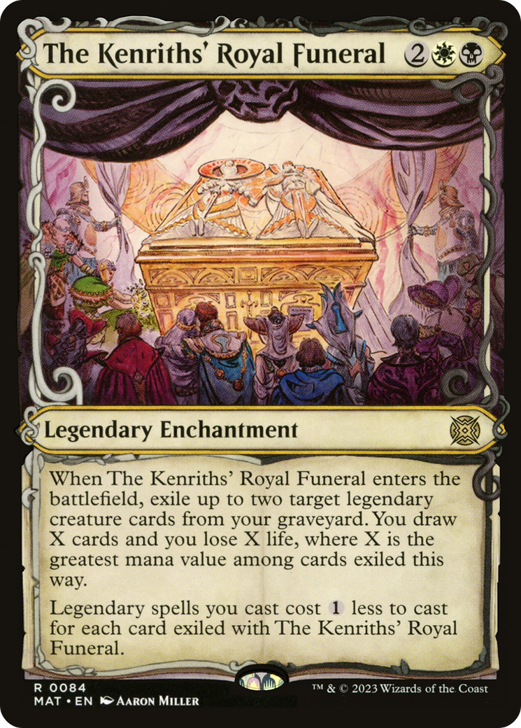 The Kenriths' Royal Funeral (MAT-084) (Showcase) (Foil)