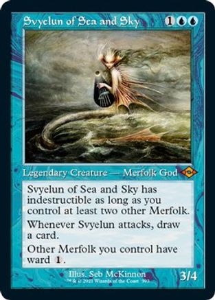 Svyelun of Sea and Sky (Retro Frame) (MH2-393) (Etched Foil)
