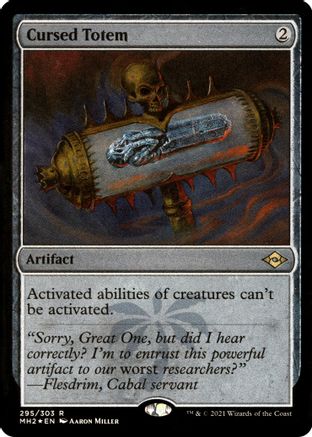 Cursed Totem (MH2-295) (Etched Foil)