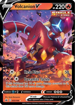 Volcanion V (CRE-025) (Holofoil)