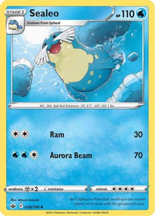 Sealeo (CRE-038) (Reverse Holofoil)