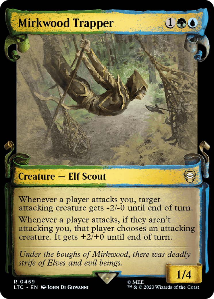 Mirkwood Trapper (LTC-469) (Showcase) (Scroll) (Foil)