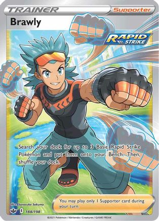 Brawly (Full Art) (CRE-188) (Holofoil)