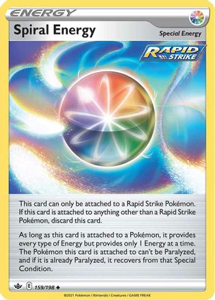 Spiral Energy (CRE-159) (Reverse Holofoil)