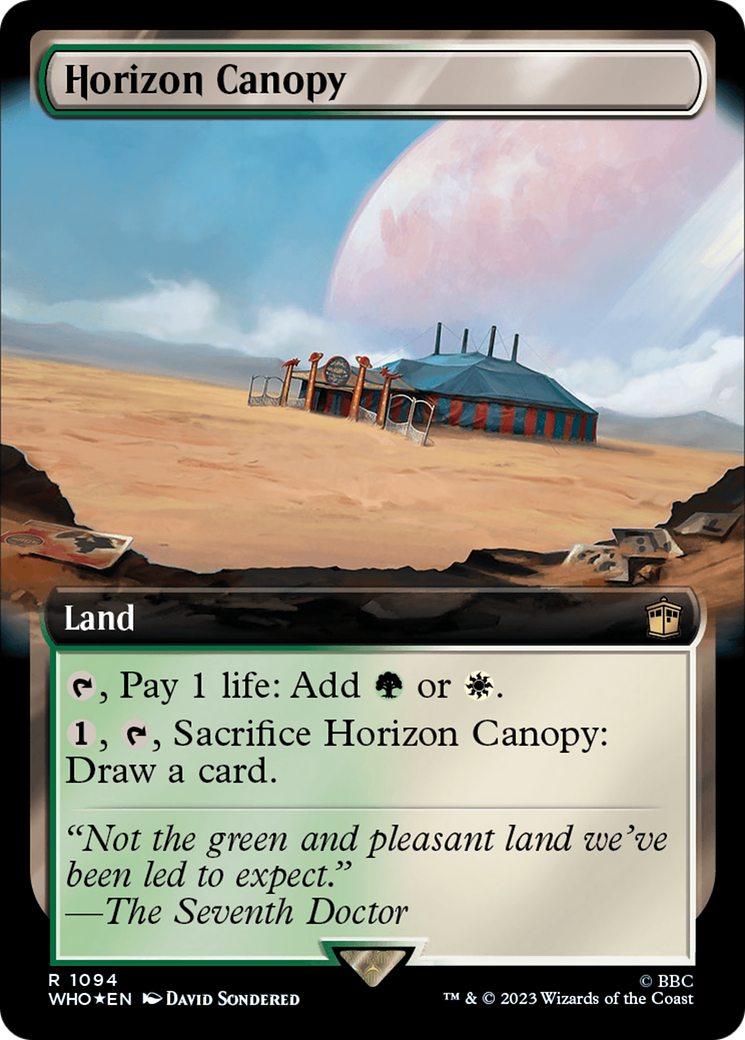 Horizon Canopy (WHO-1094) (Extended Art) (Surge Foil)