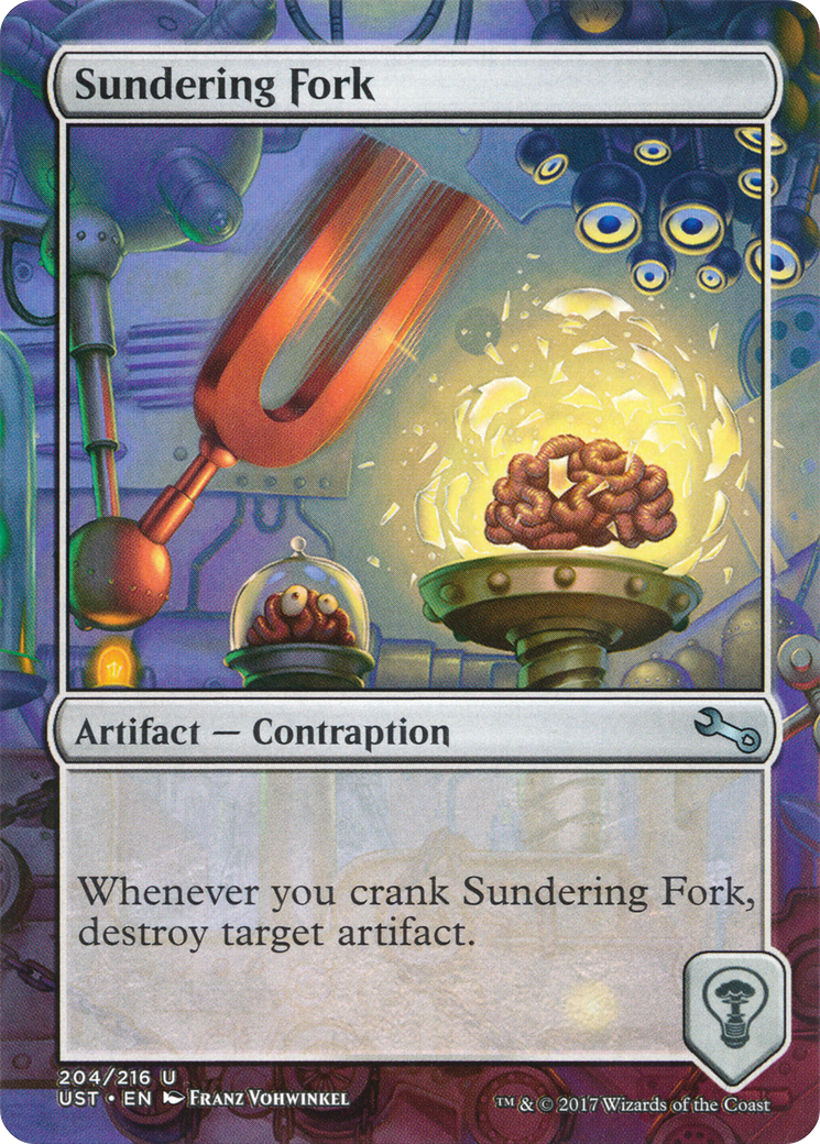 Sundering Fork (UST-204) (Borderless) (Foil)