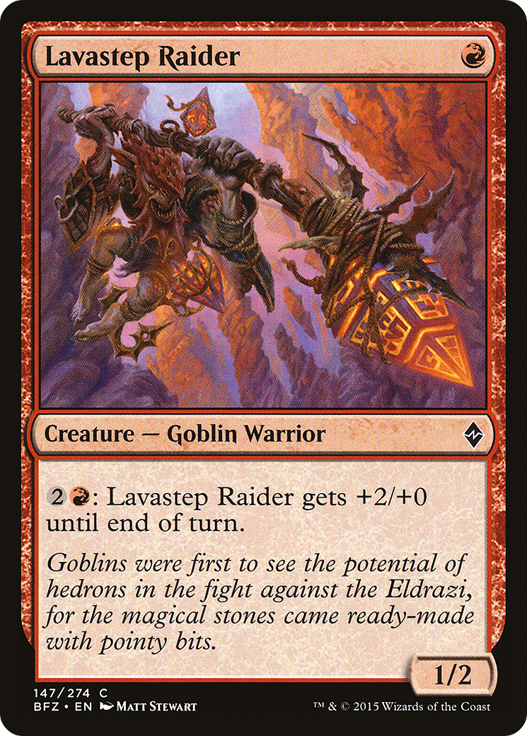 Lavastep Raider (BFZ-147) (Foil)