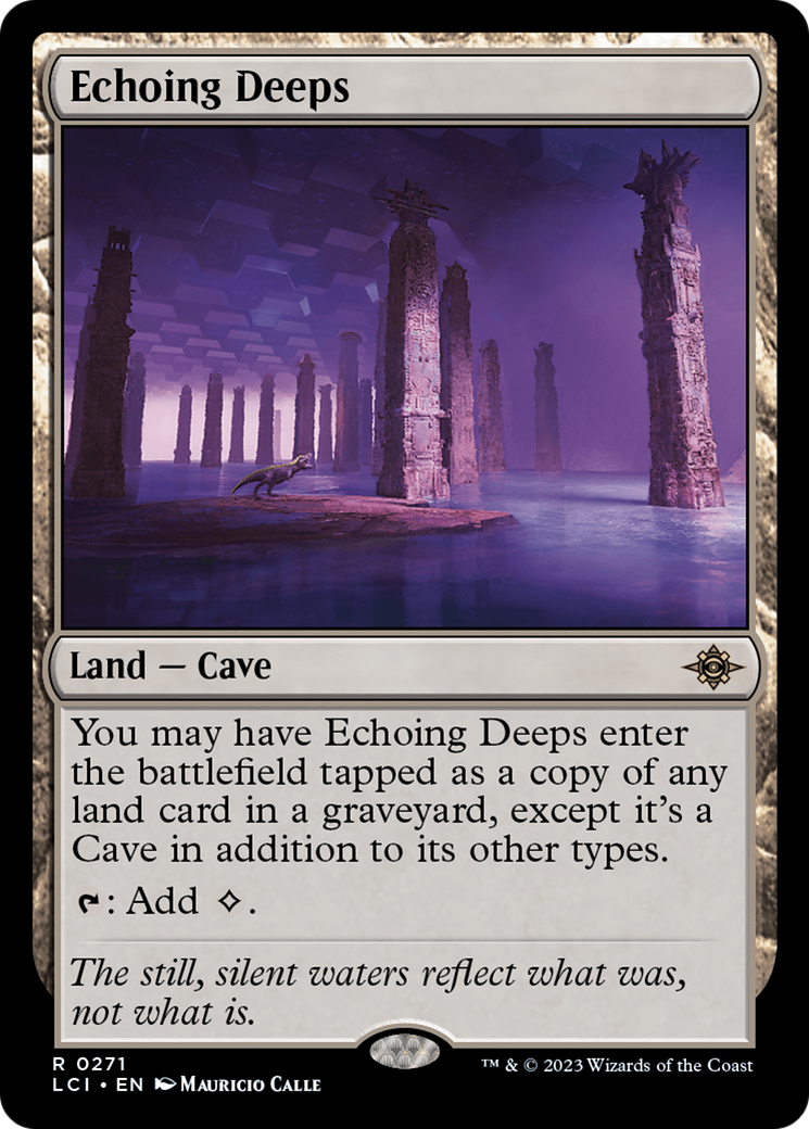 Echoing Deeps (LCI-271) (Foil)