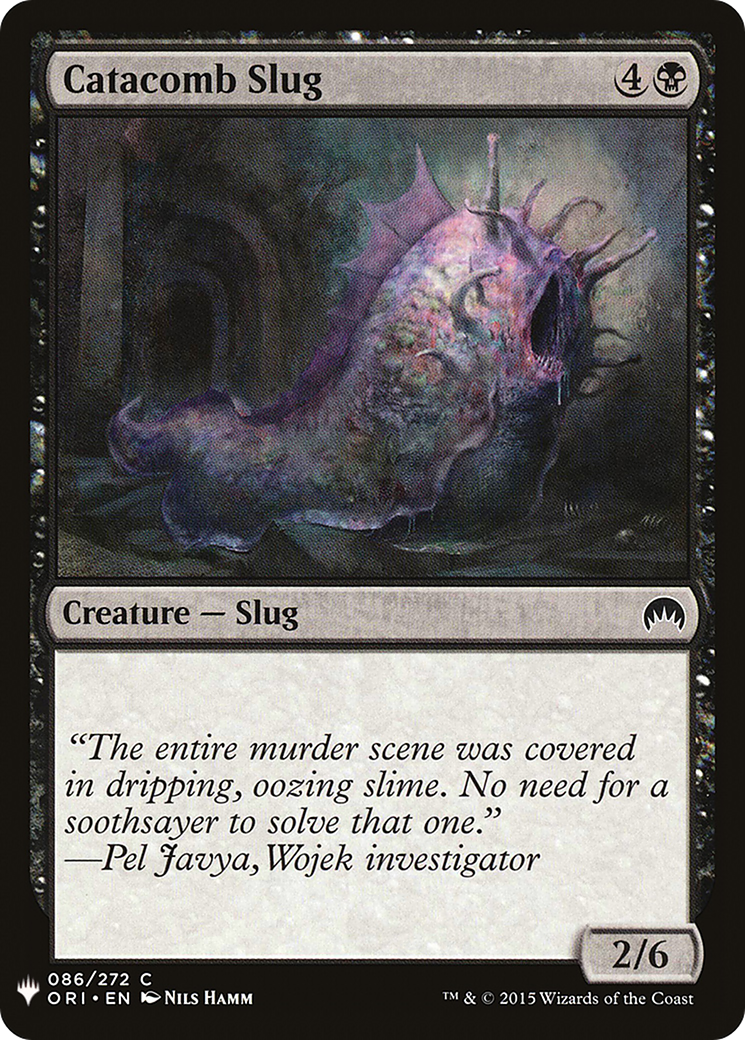 Catacomb Slug (LIST-ORI-86)