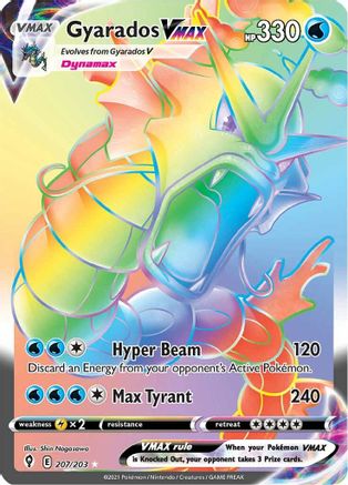 Gyarados VMAX (Secret) (EVS-207) (Holofoil)