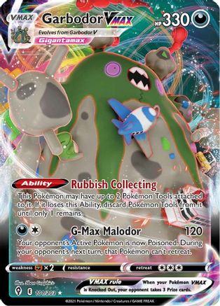 Garbodor VMAX (EVS-101) (Holofoil)