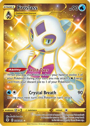 Froslass (Secret) (EVS-226) (Holofoil)