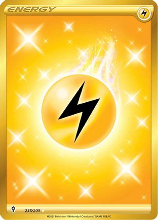 Lightning Energy (Secret) (EVS-235) (Holofoil)