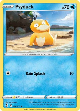 Psyduck (EVS-024) (Reverse Holofoil)