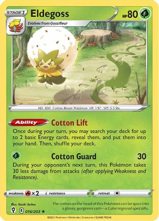 Eldegoss (EVS-016) (Holofoil)