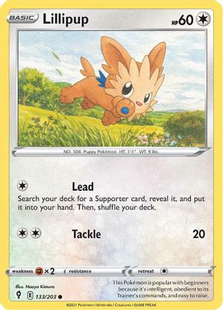 Lillipup (EVS-133) (Reverse Holofoil)