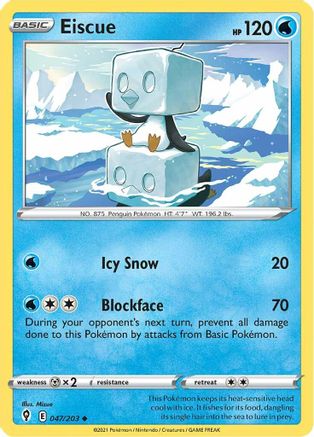 Eiscue (EVS-047) (Reverse Holofoil)