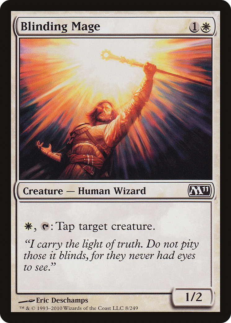 Blinding Mage (M11-008) (Foil)