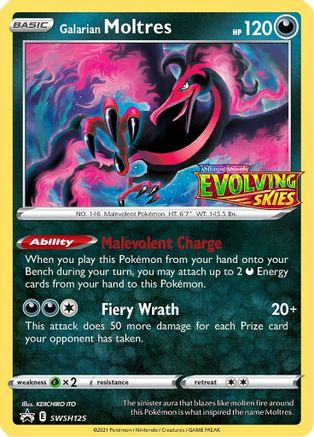 Galarian Moltres (SSP-SWSH125) (Holofoil)
