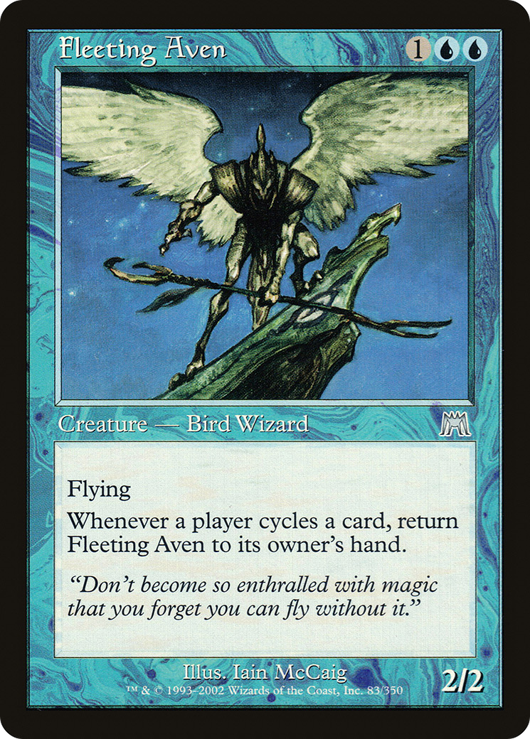 Fleeting Aven (ONS-083) (Foil)