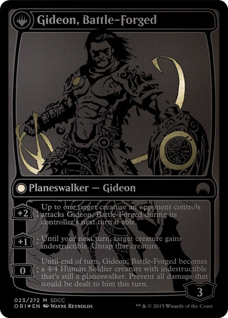Kytheon, Hero of Akros // Gideon, Battle-Forged (PS15-023) (Foil)