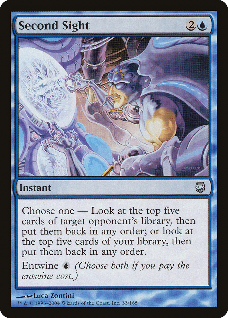 Second Sight (DST-033) (Foil)
