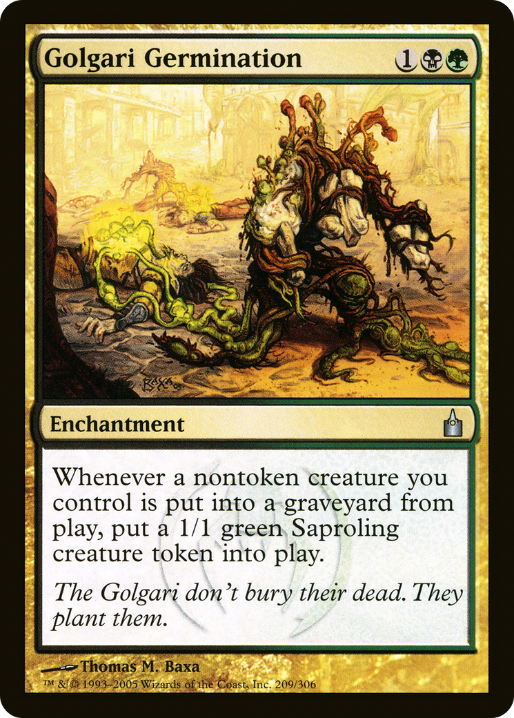 Golgari Germination (RAV-209) (Foil)