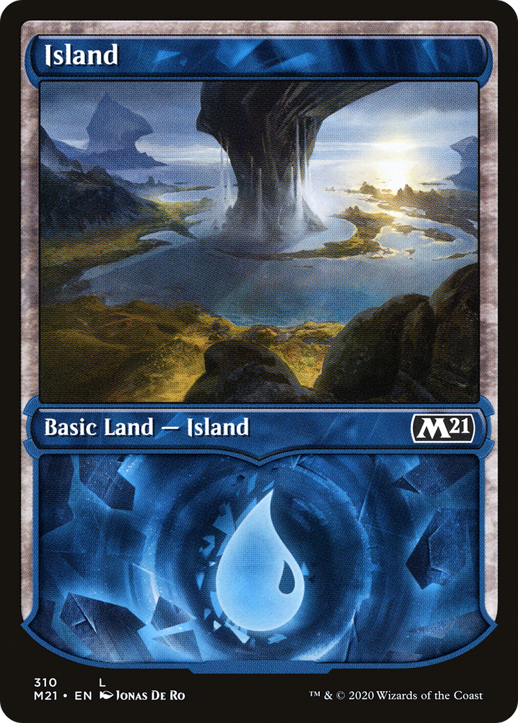 Island (M21-310) (Showcase) (Foil)