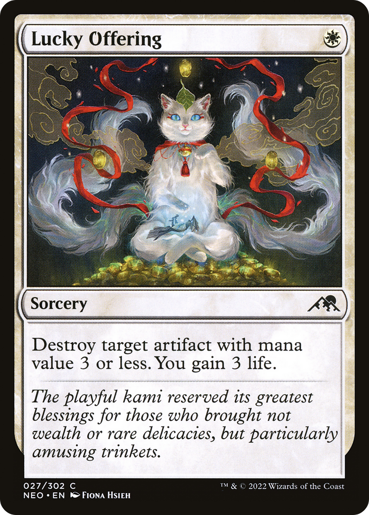 Lucky Offering (NEO-027) (Foil)