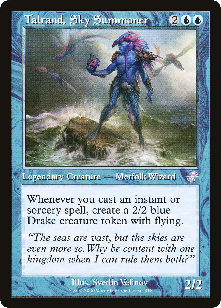 Talrand, Sky Summoner (TSR-318) (Foil)