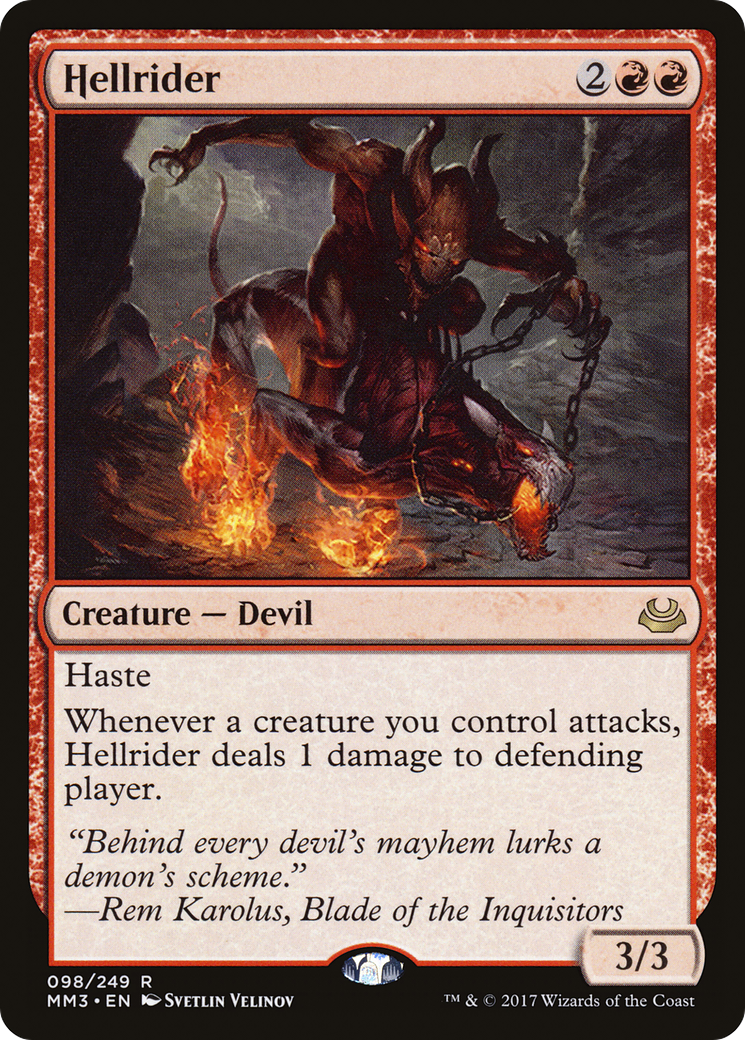 Hellrider (MM3-098) (Foil)