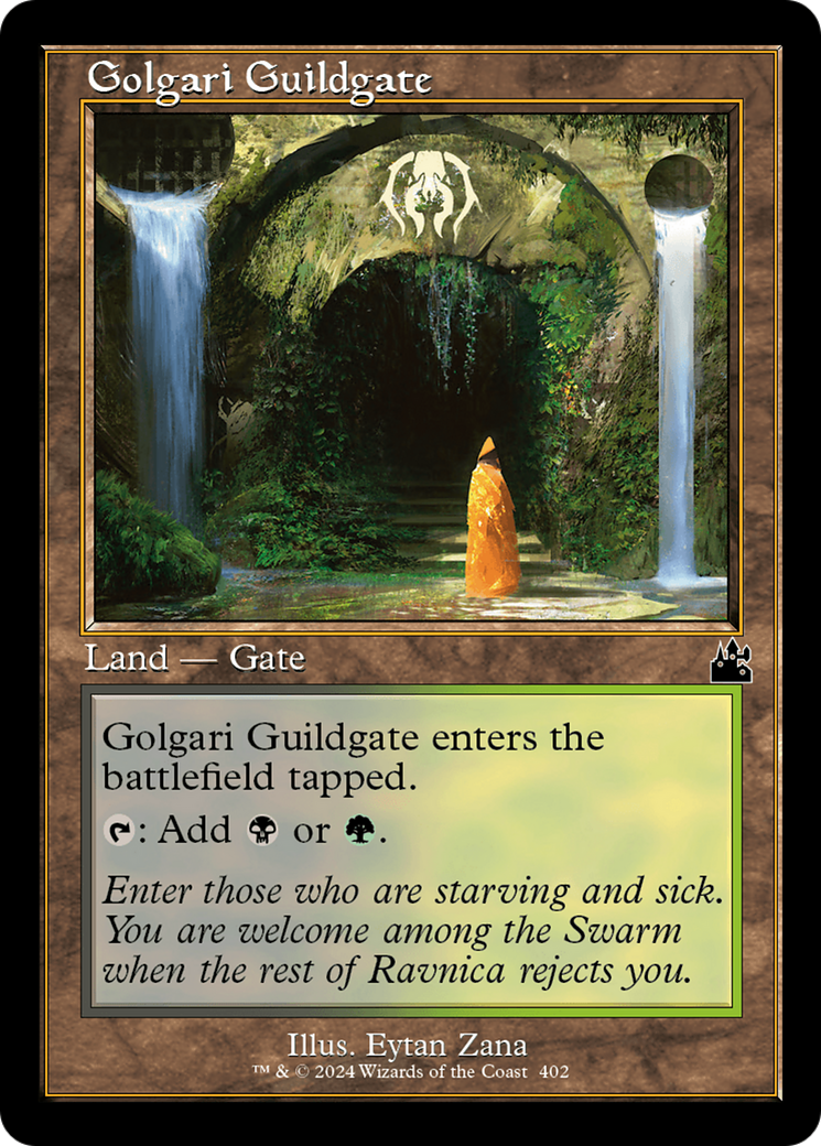 Golgari Guildgate (RVR-402) (Foil)