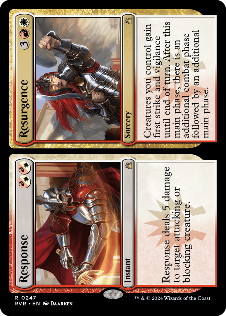 Response // Resurgence (RVR-247) (Foil)