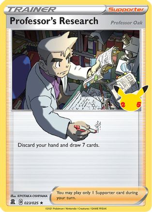 Professor's Research (CEL-023) (Holofoil)