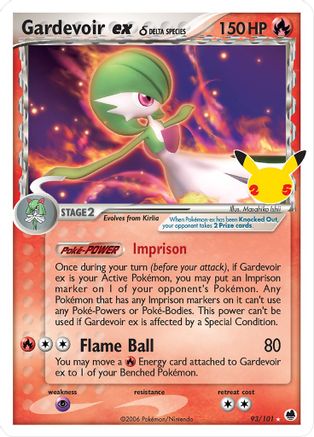 Gardevoir ex (Delta Species) (CCC-093) (Holofoil)