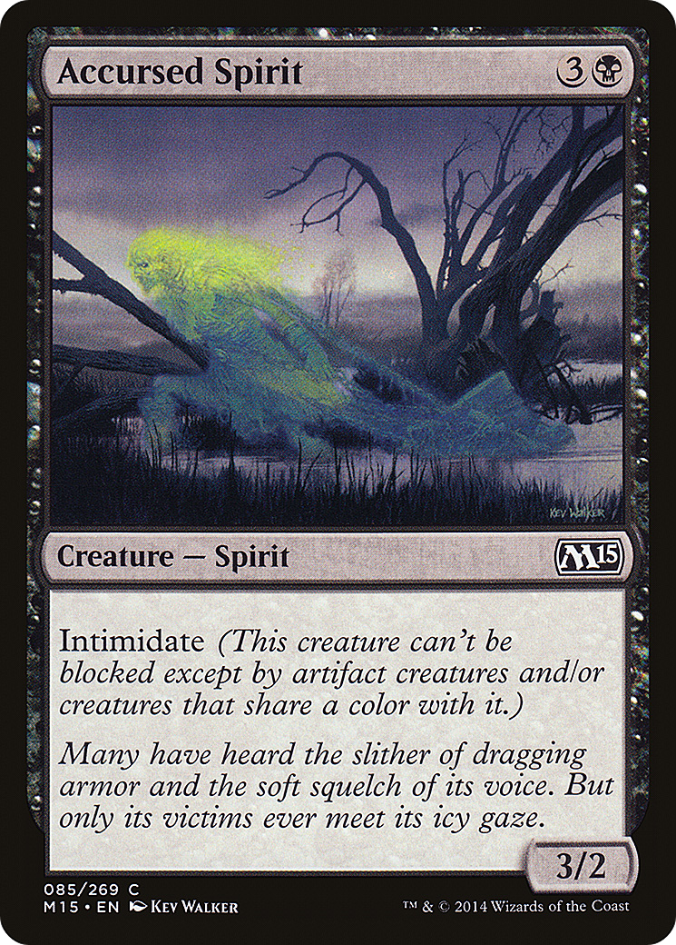 Accursed Spirit (M15-085) (Foil)