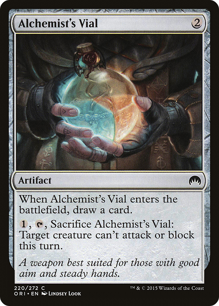 Alchemist's Vial (ORI-220) (Foil)