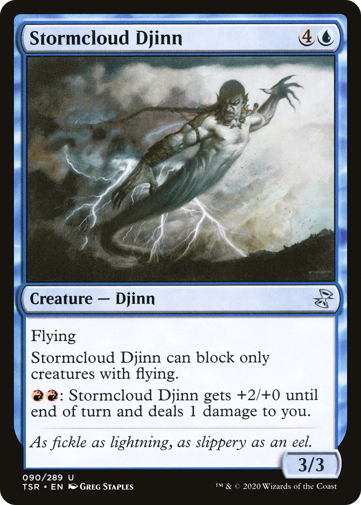 Stormcloud Djinn (TSR-090) (Foil)