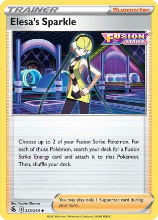 Elesa's Sparkle (FST-233) (Reverse Holofoil)