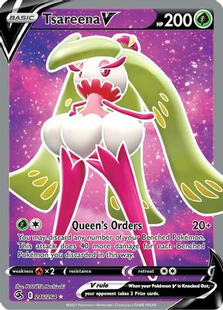 Tsareena V (Full Art) (FST-246) (Holofoil)